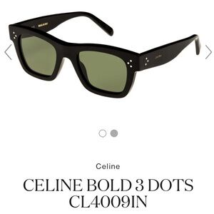 CELINE - CL4009IN 01A Black unisex sunglasses
